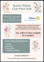 Plant sale poster